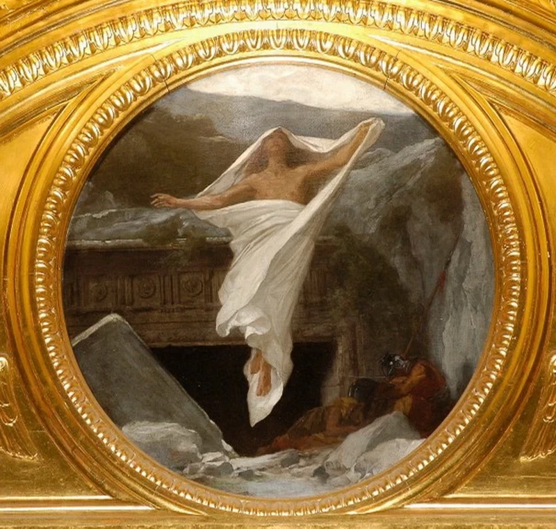 Ancona con Madonna e Santi - Resurrezione di Gesù Cristo
